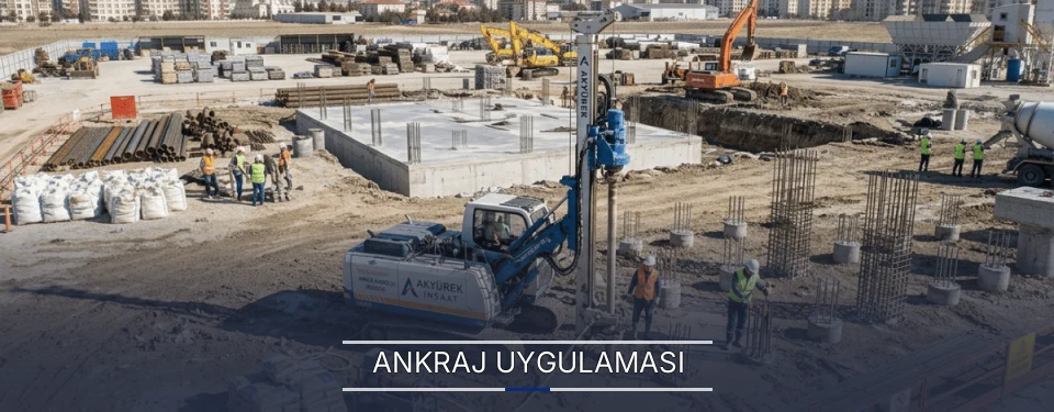 Ankraj Tipi ve Tasarım Planı