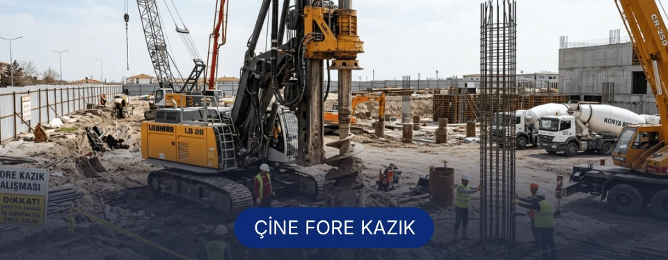 Çine Fore Kazık