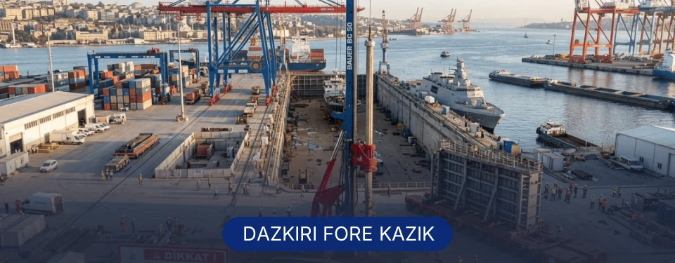 Dazkırı Fore Kazık
