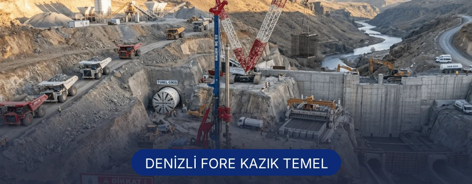 Denizli Fore Kazık Temel