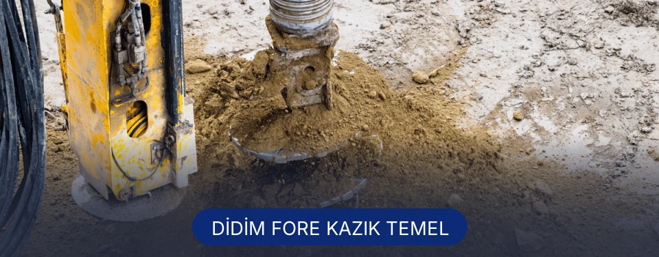 Didim Fore Kazık Temel