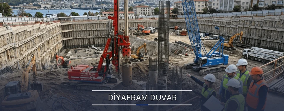 Diyafram Duvar Tasarım ve Planlama
