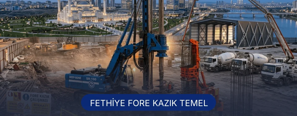 Fethiye Fore Kazık Temel