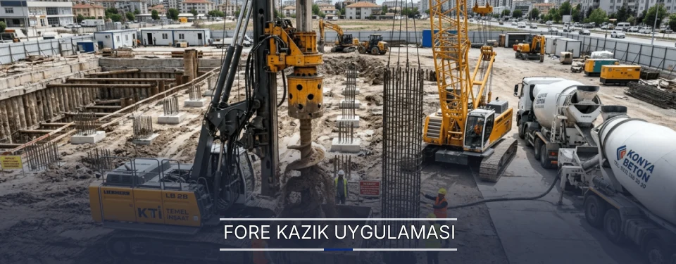 Fore Kazık Uygulaması