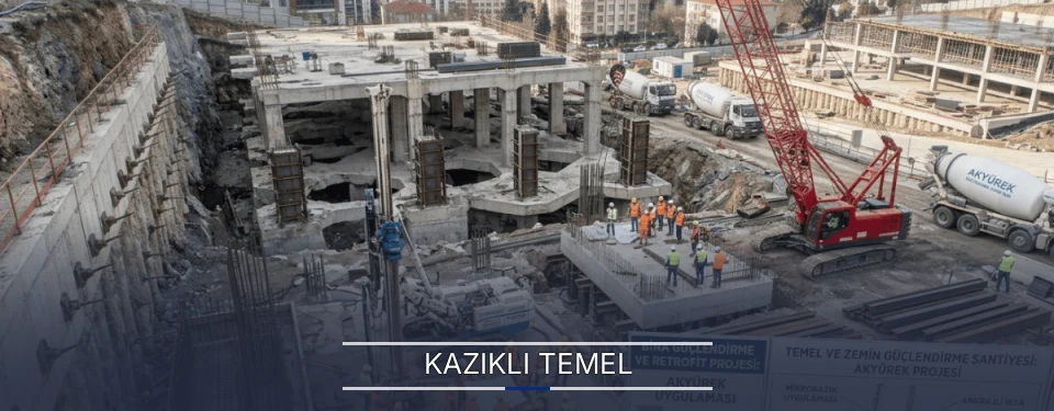 Kazıklı Temel Tasarım ve Planlama
