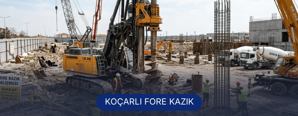 Koçarlı Fore Kazık