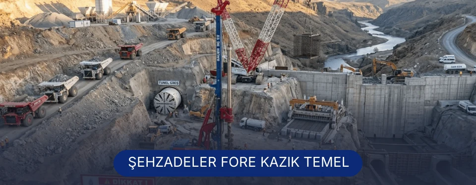 Şehzadeler Fore Kazık Temel