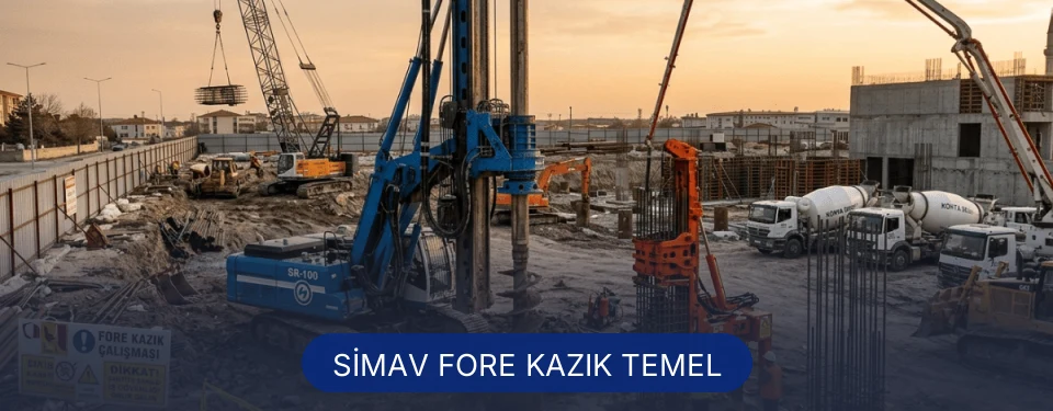 Simav Fore Kazık Temel