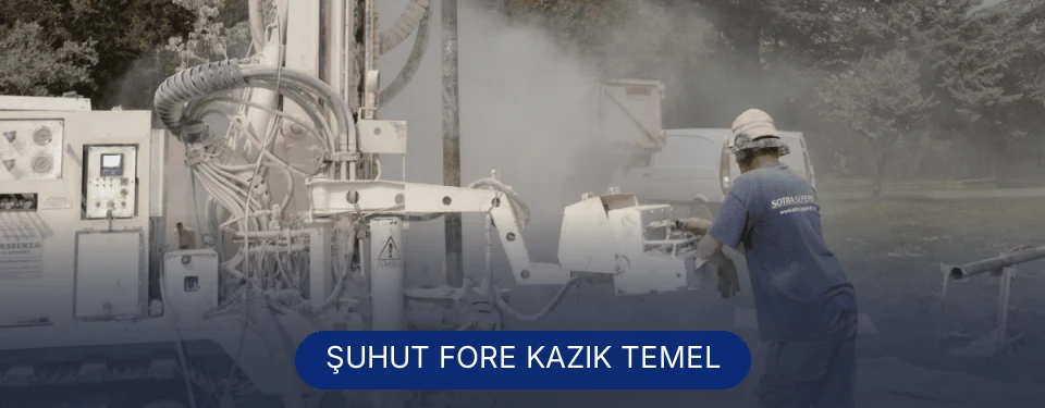 Şuhut Fore Kazık Temel